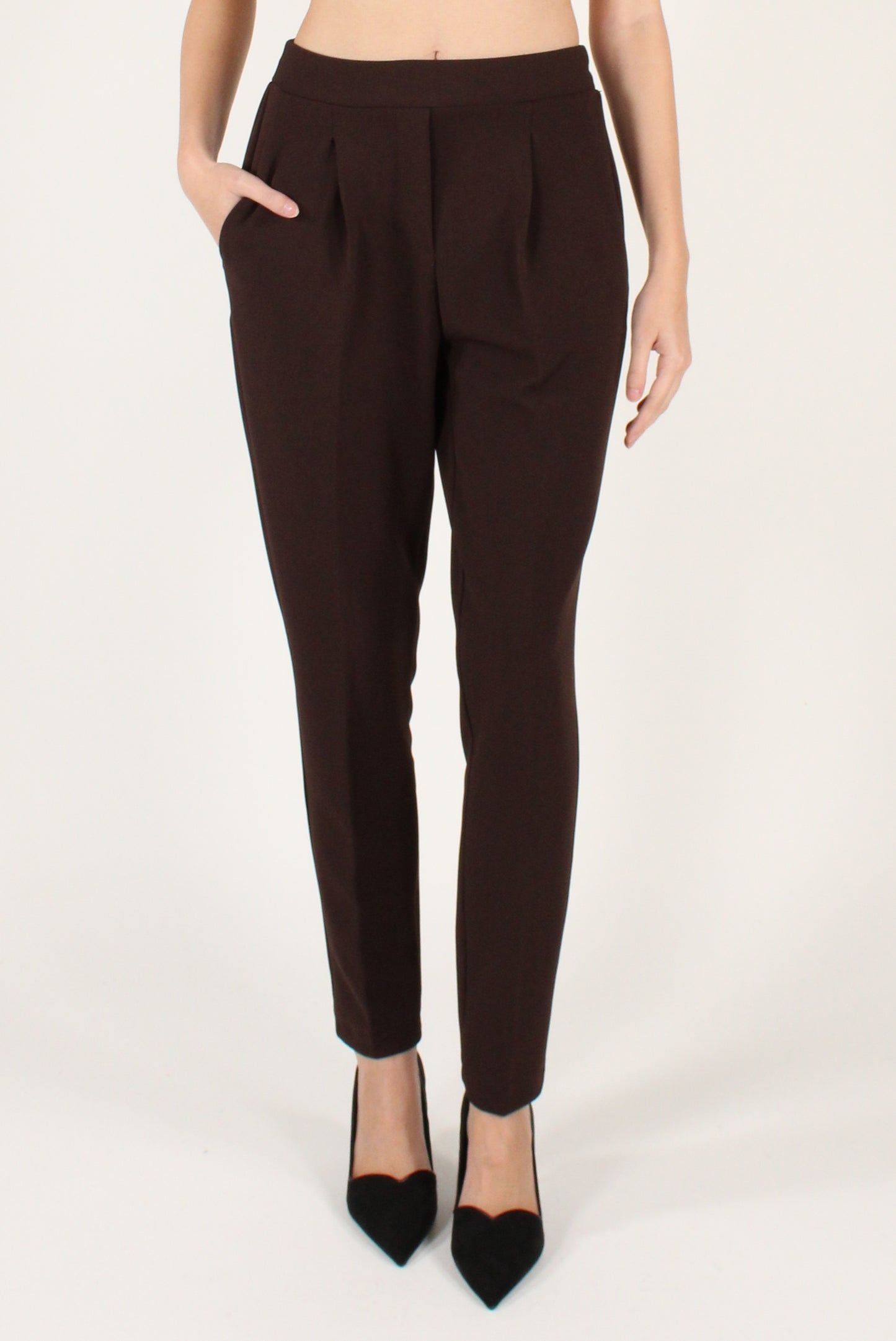 Pantaloni a Sigaretta Elasticizzati