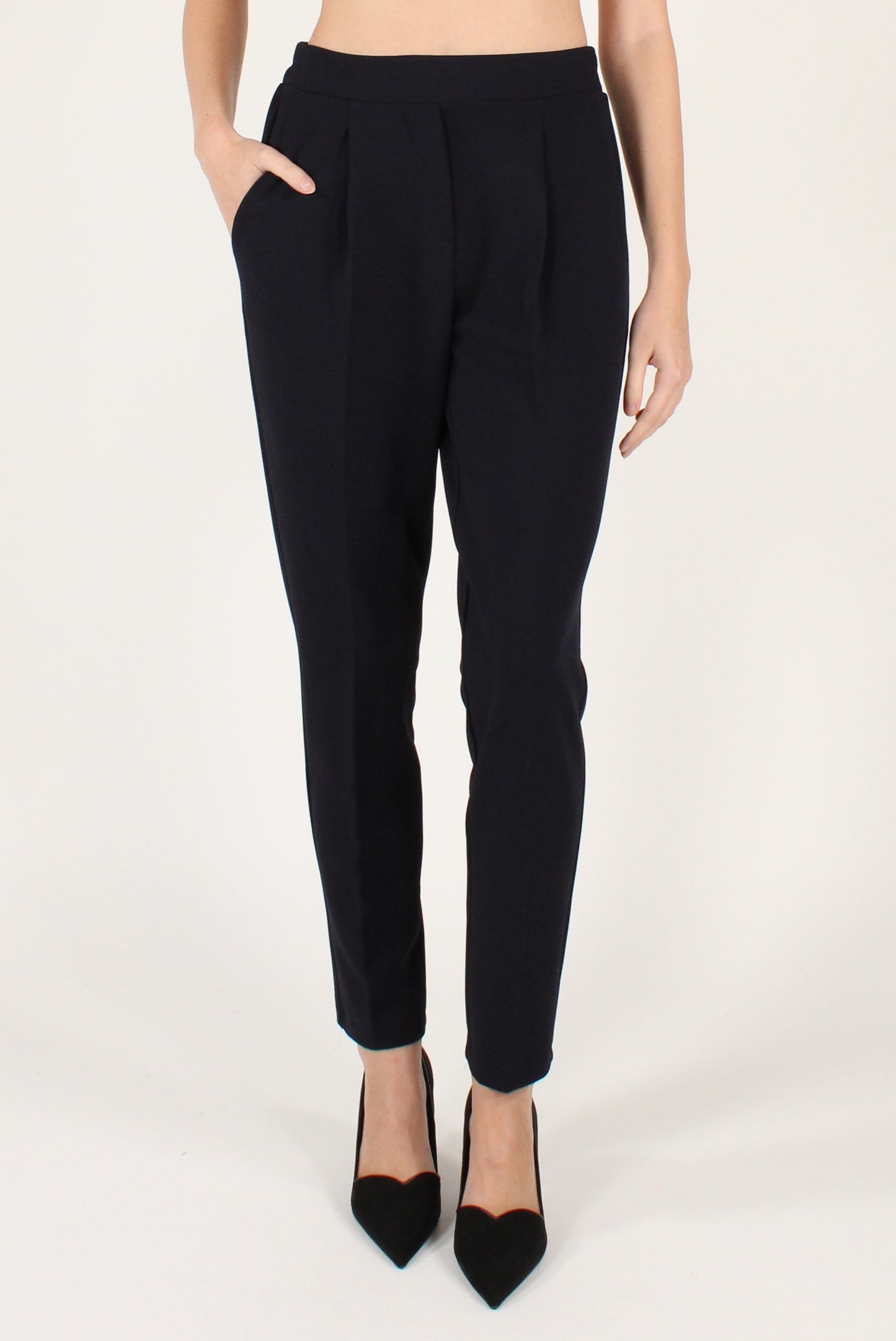 Pantaloni a Sigaretta Elasticizzati