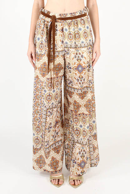Ethnic Print Trousers