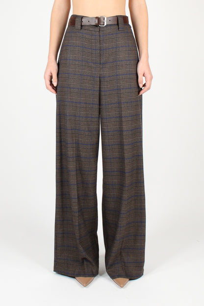 Tartan Palazzo Pants