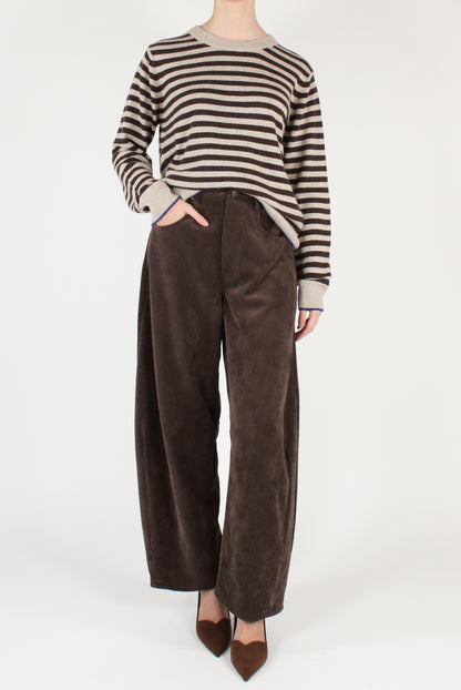 Pantaloni Balloon in Velluto a Coste Gaya