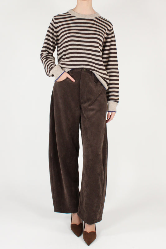 Pantaloni Balloon in Velluto a Coste Gaya