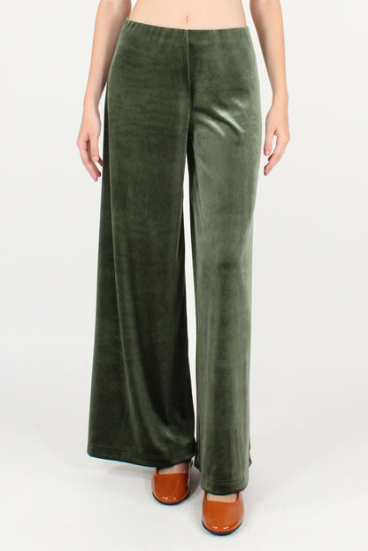 Pantaloni Morbidi in Velluto Liscio