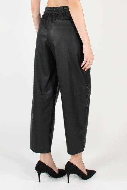 Pantaloni Balloon in Ecopelle