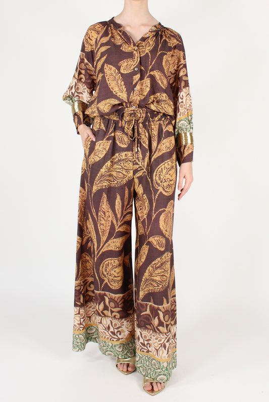 Pantaloni a Palazzo Fantasia Esotica