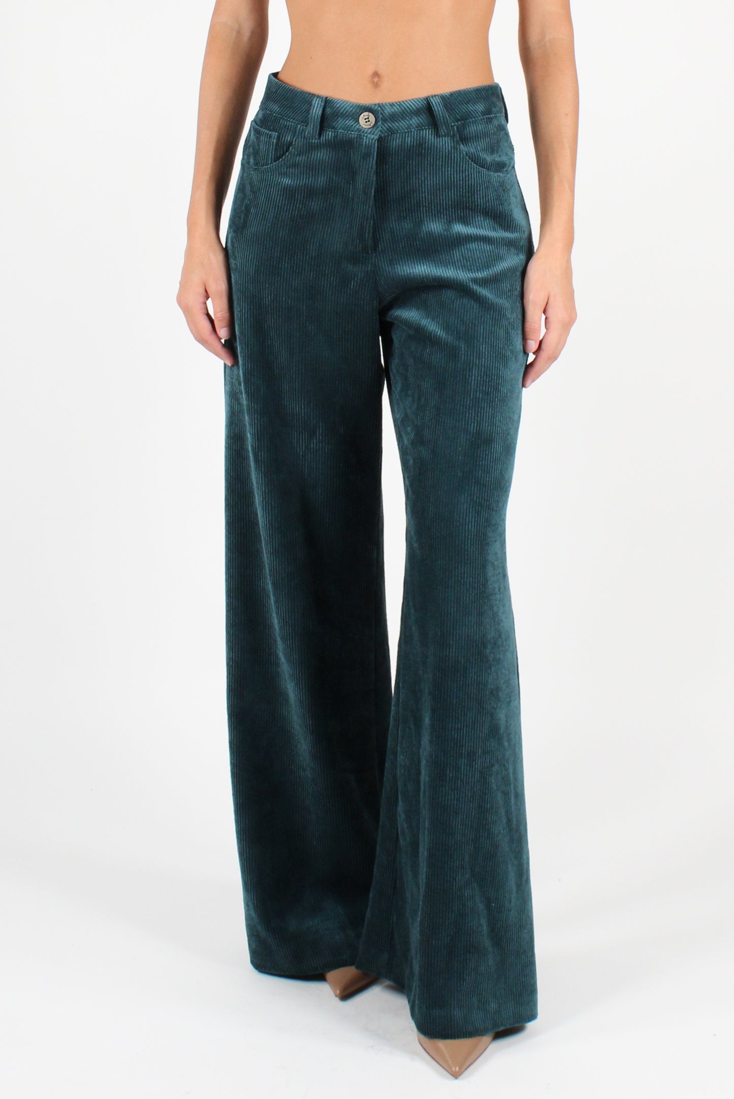 Corduroy Palazzo Pants