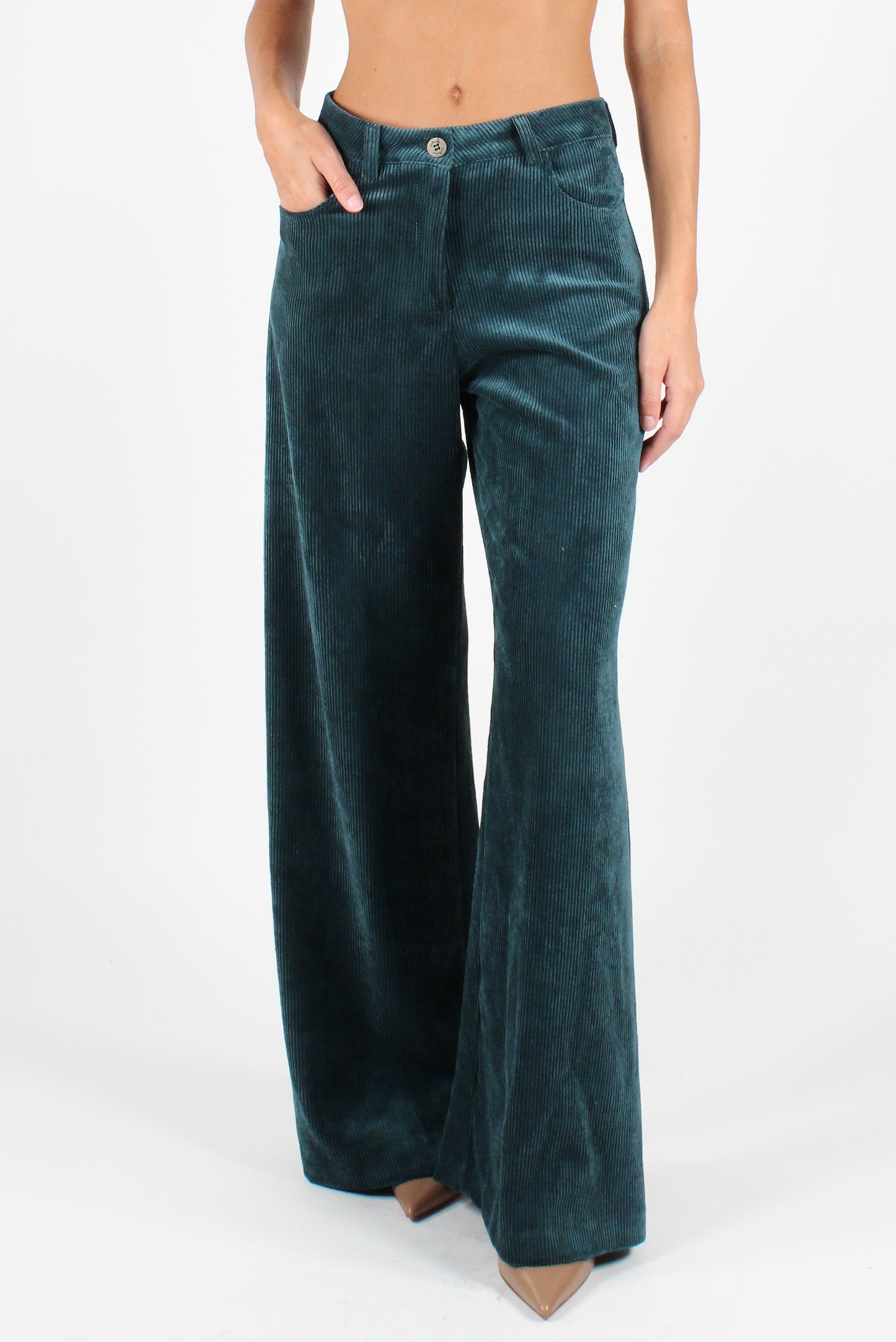 Corduroy Palazzo Pants