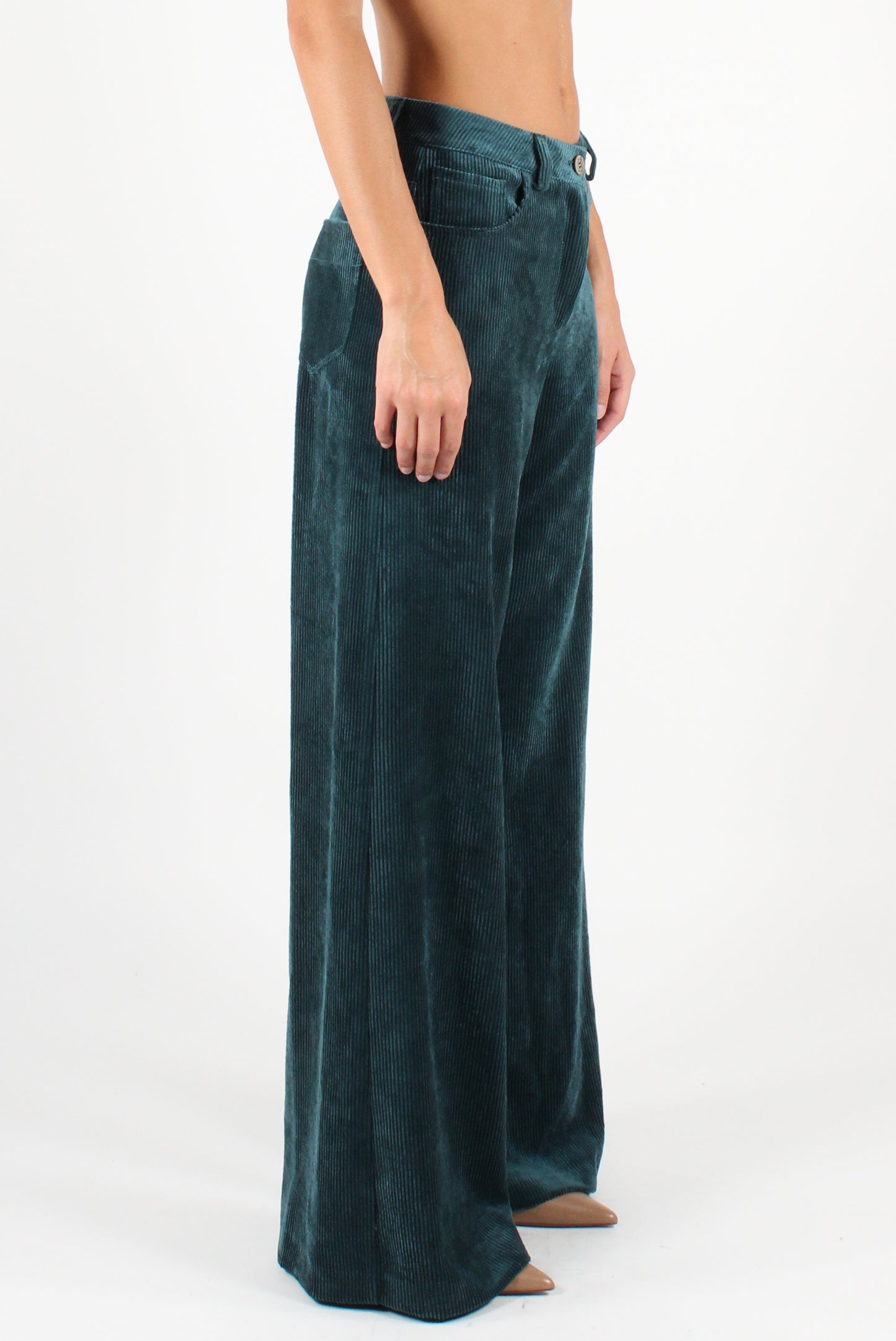 Corduroy Palazzo Pants