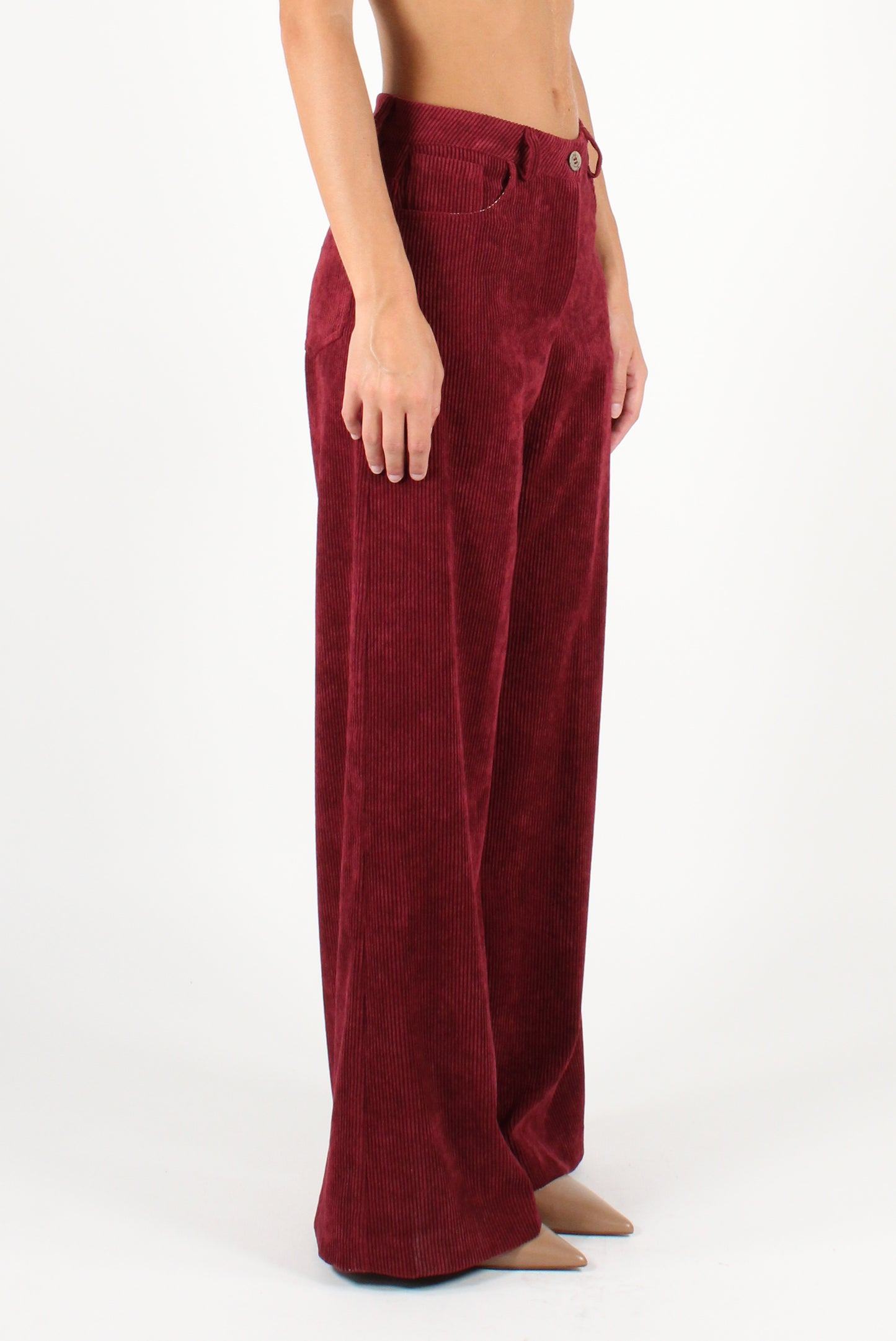 Corduroy Palazzo Pants