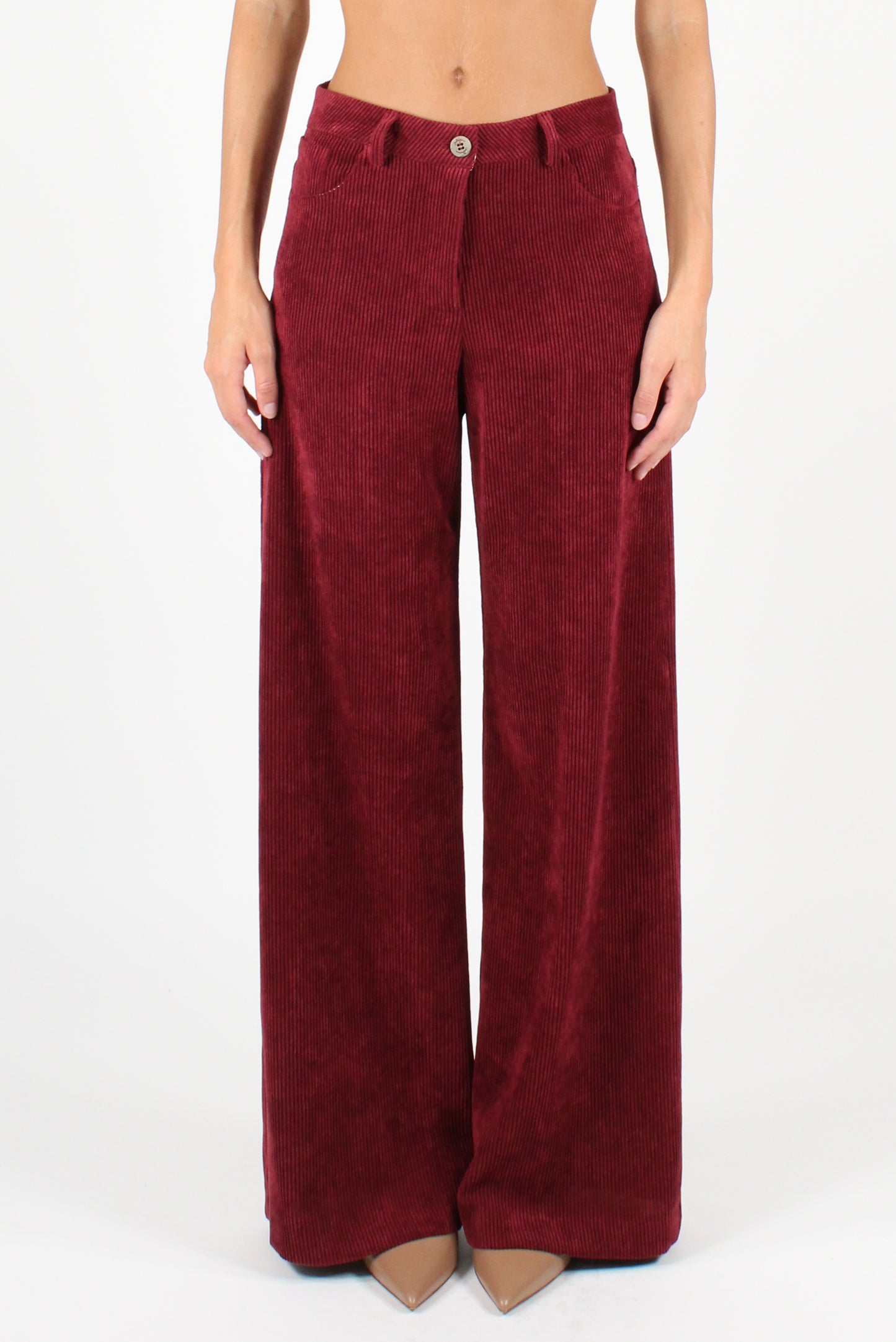 Corduroy Palazzo Pants