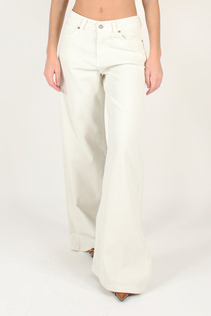 Wide Palazzo Trousers in Corduroy