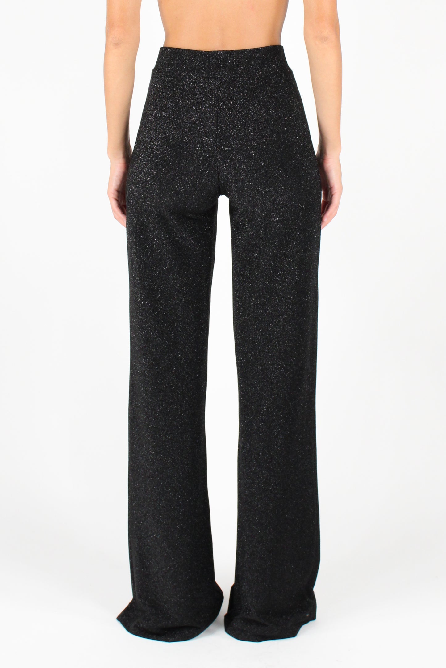 Flare Pants with Lurex