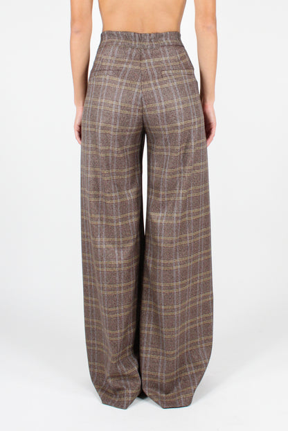 Tartan Palazzo Pants