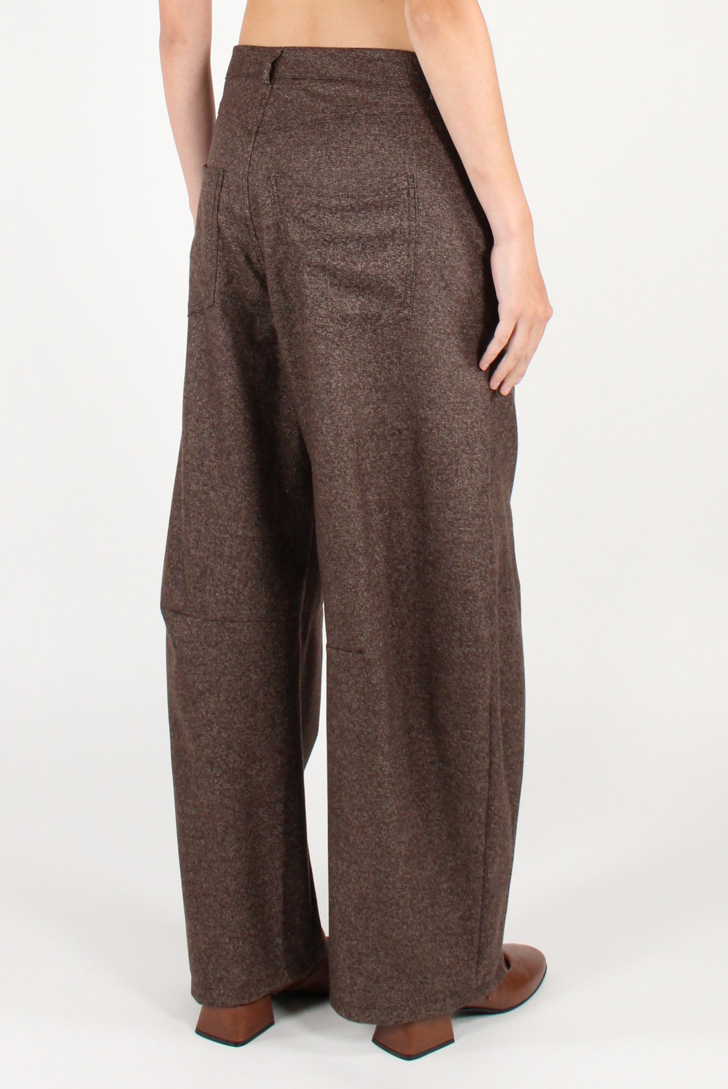 Pantaloni Semi Balloon con Borchie