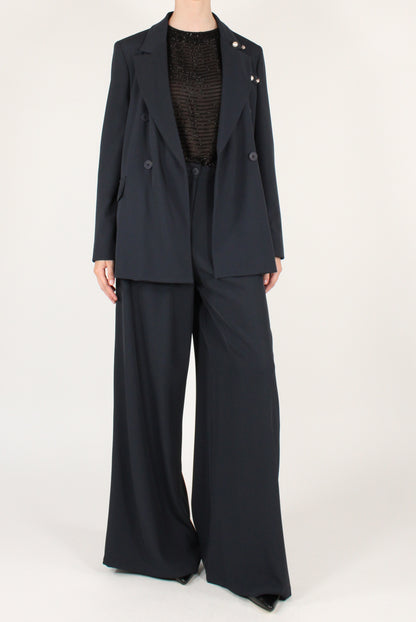 Blazer Doppiopetto con Spille