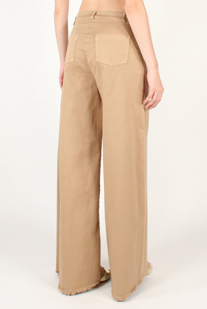 Pantaloni a Palazzo in Denim