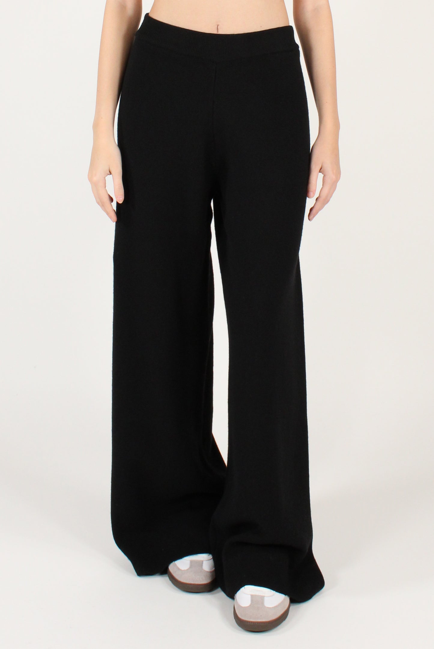 Pantaloni a Palazzo in Maglia