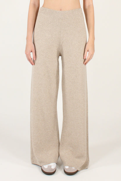 Pantaloni a Palazzo in Maglia