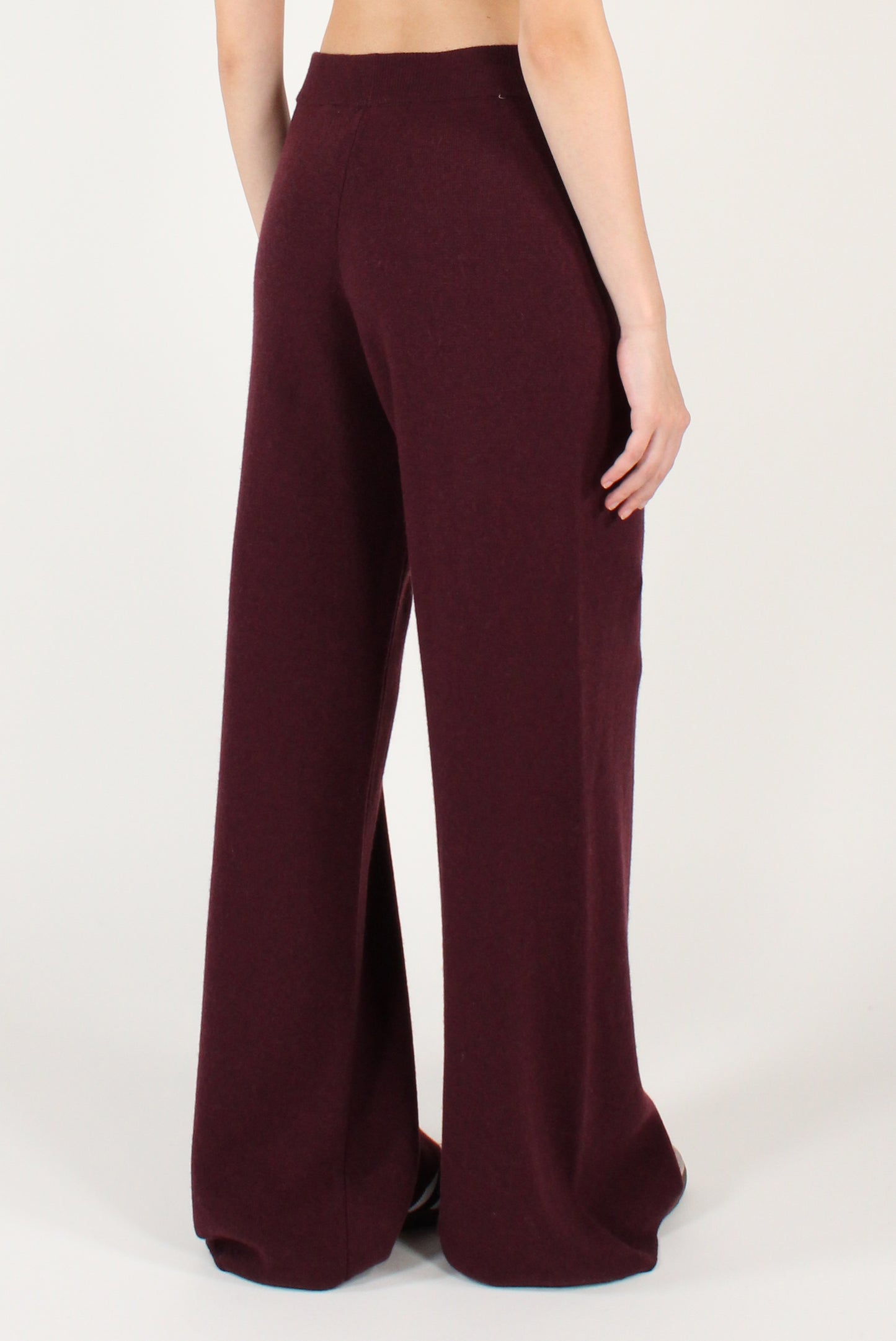 Pantaloni a Palazzo in Maglia