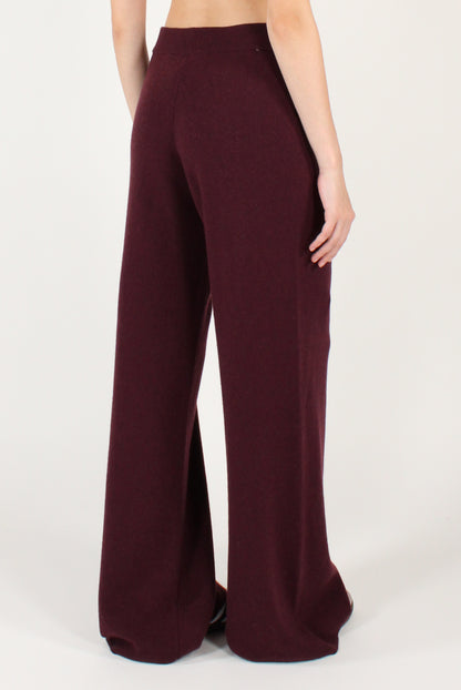 Pantaloni a Palazzo in Maglia