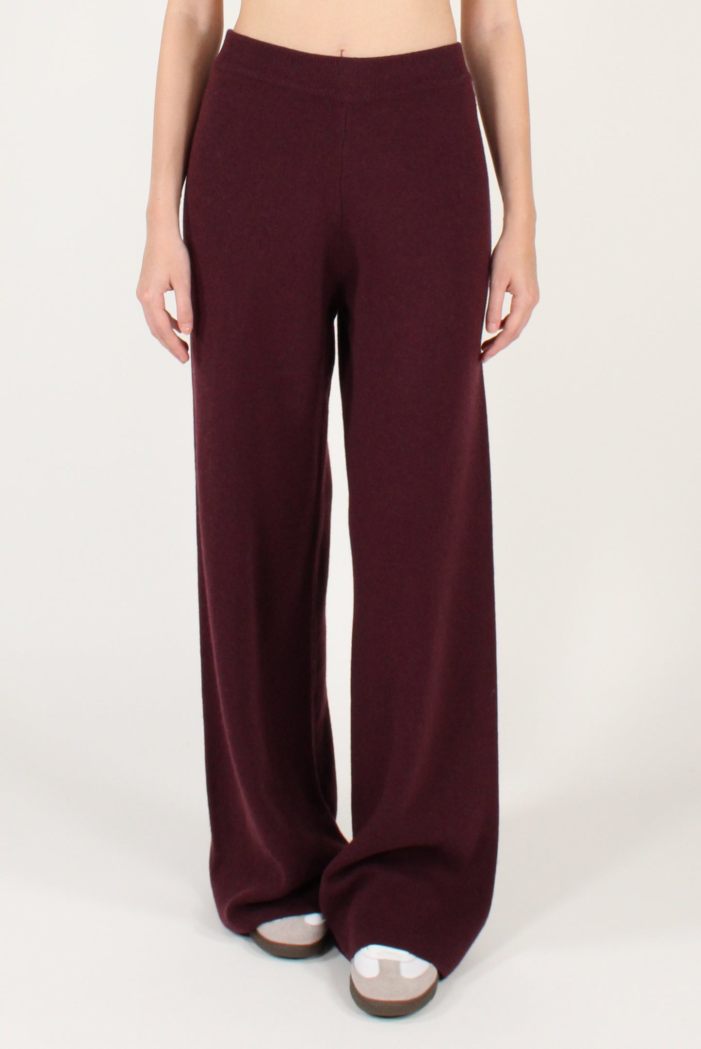 Pantaloni a Palazzo in Maglia