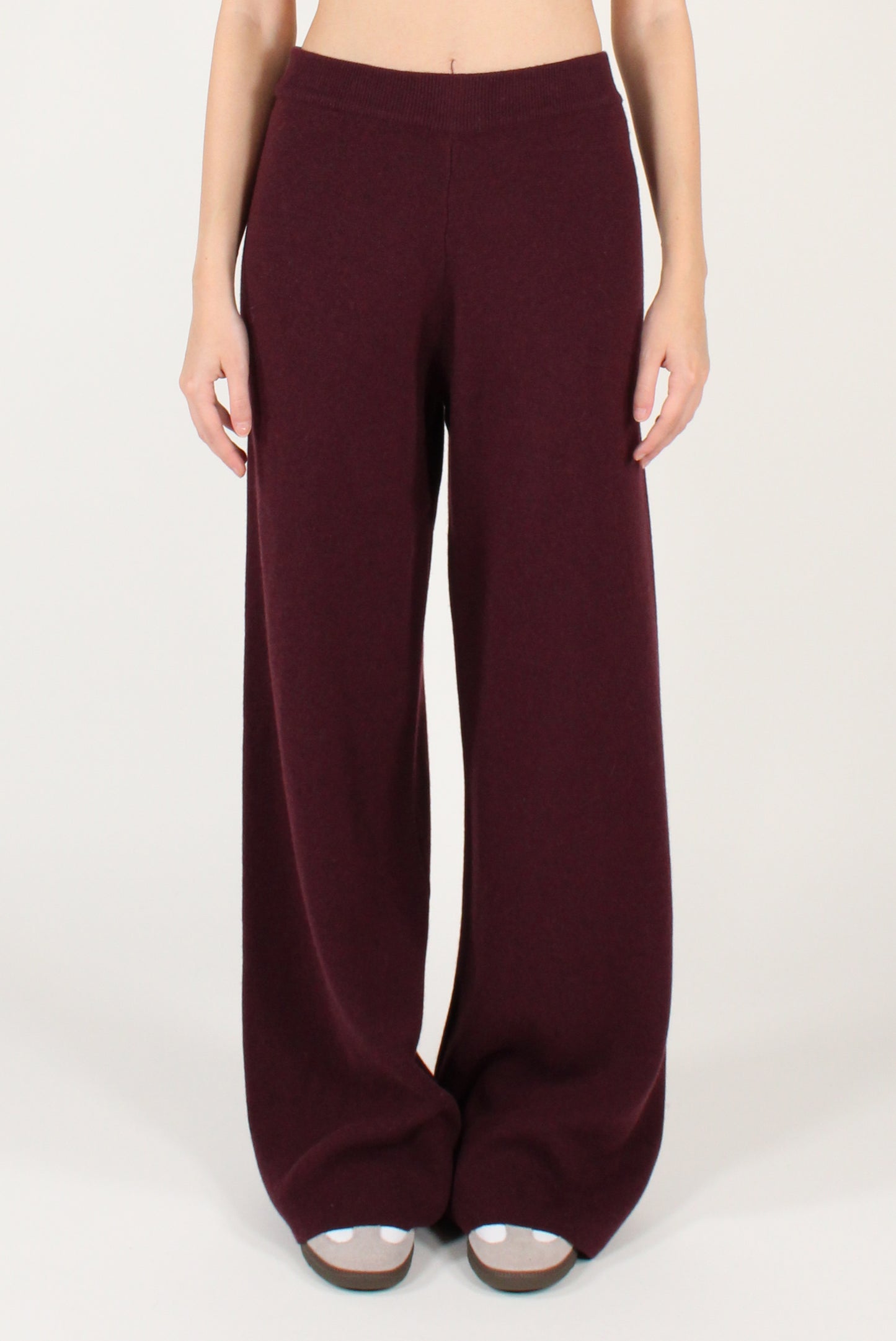 Pantaloni a Palazzo in Maglia