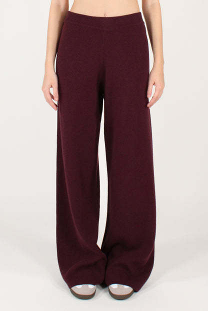 Pantaloni a Palazzo in Maglia