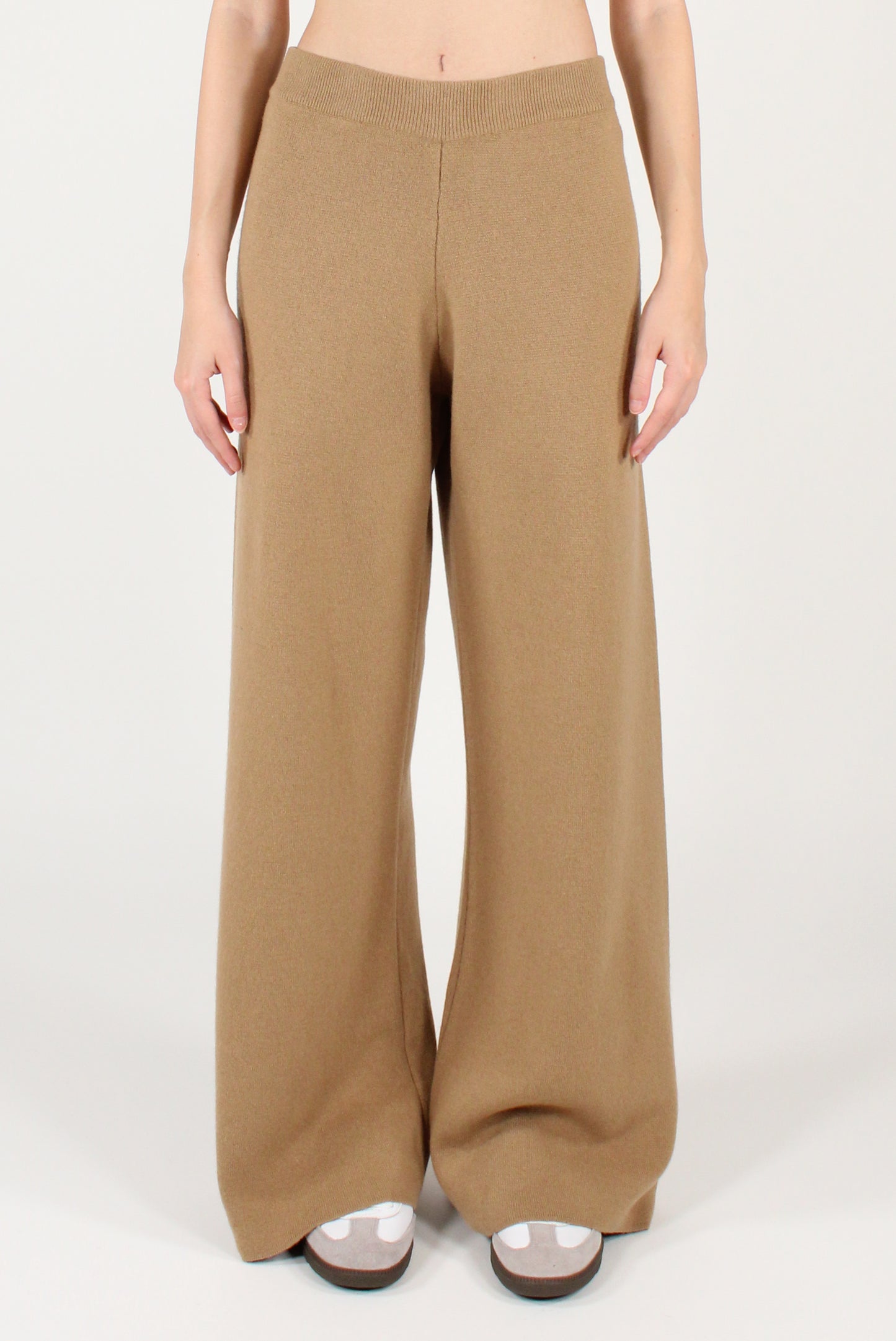 Pantaloni a Palazzo in Maglia