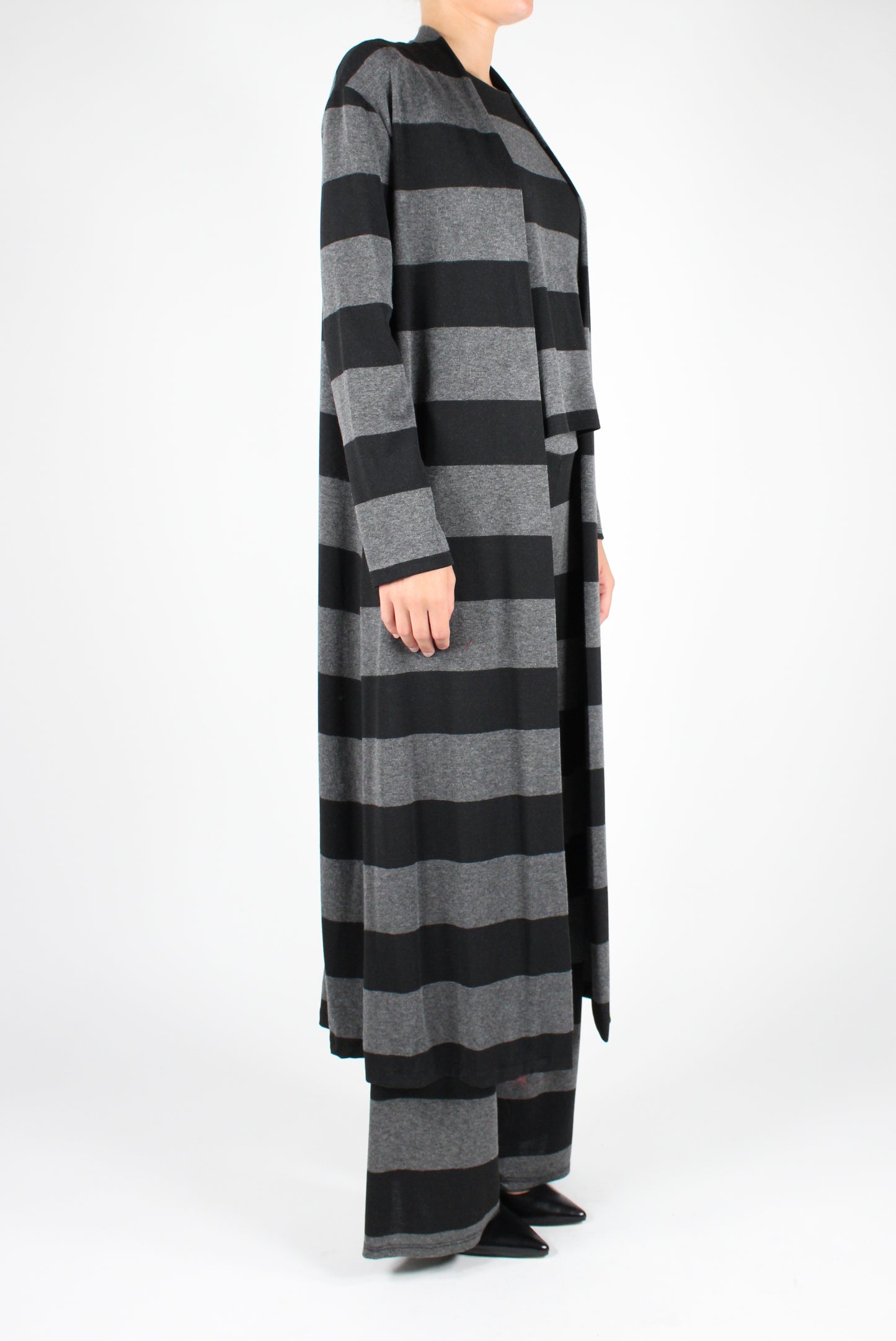 Long Cardigan in Viscose Blend