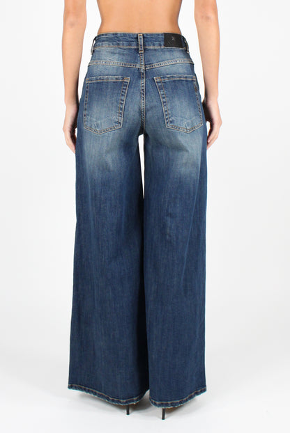 Stretch Palazzo Jeans