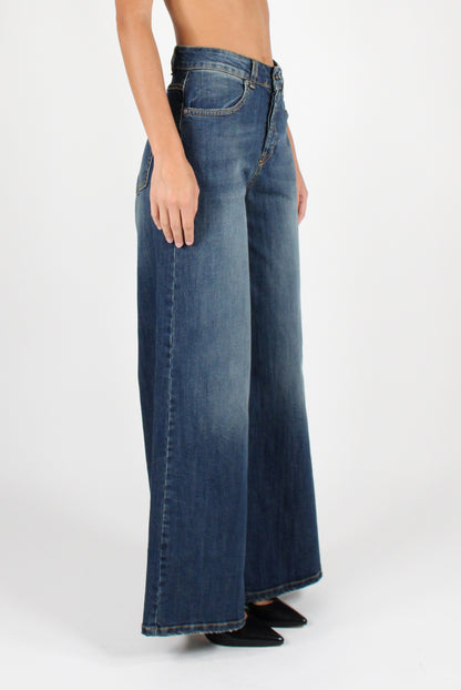 Stretch Palazzo Jeans