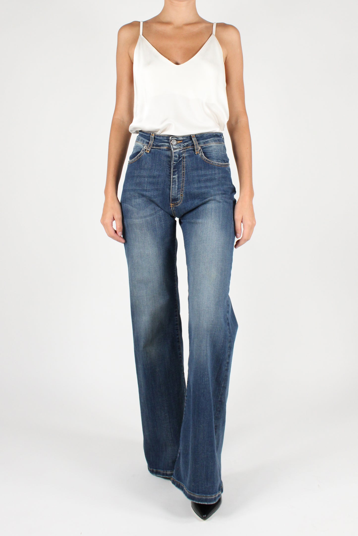 Stretch Flared Jeans