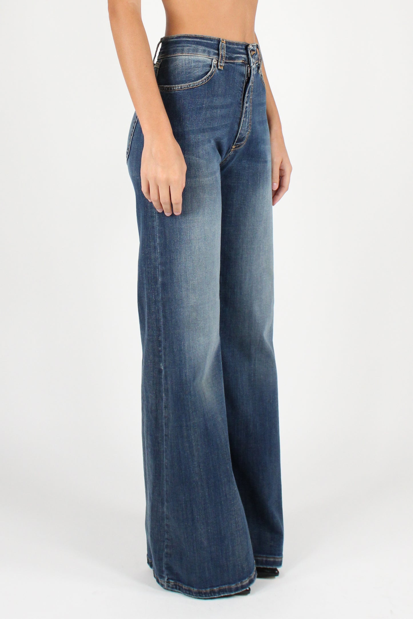 Stretch Flared Jeans