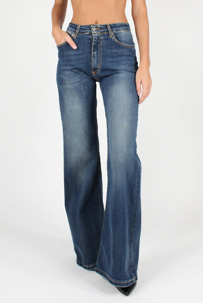 Stretch Flared Jeans