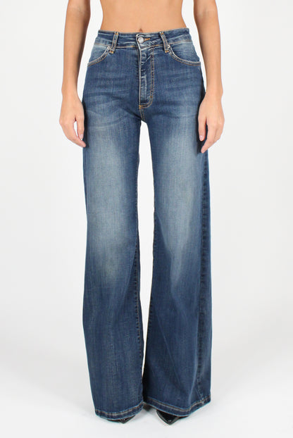 Stretch Flared Jeans