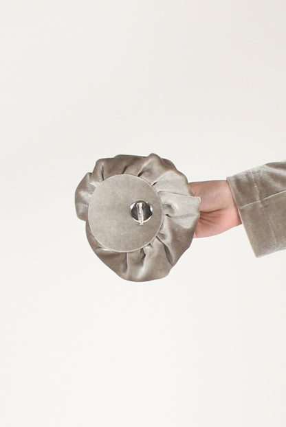 Giacca Monopetto in Velluto Liscio