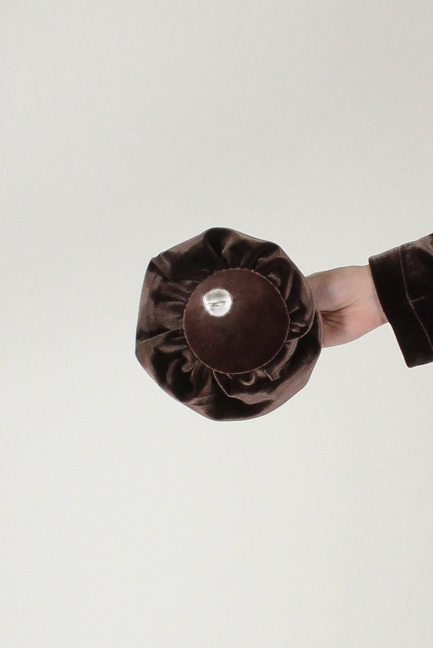 Giacca Monopetto in Velluto Liscio