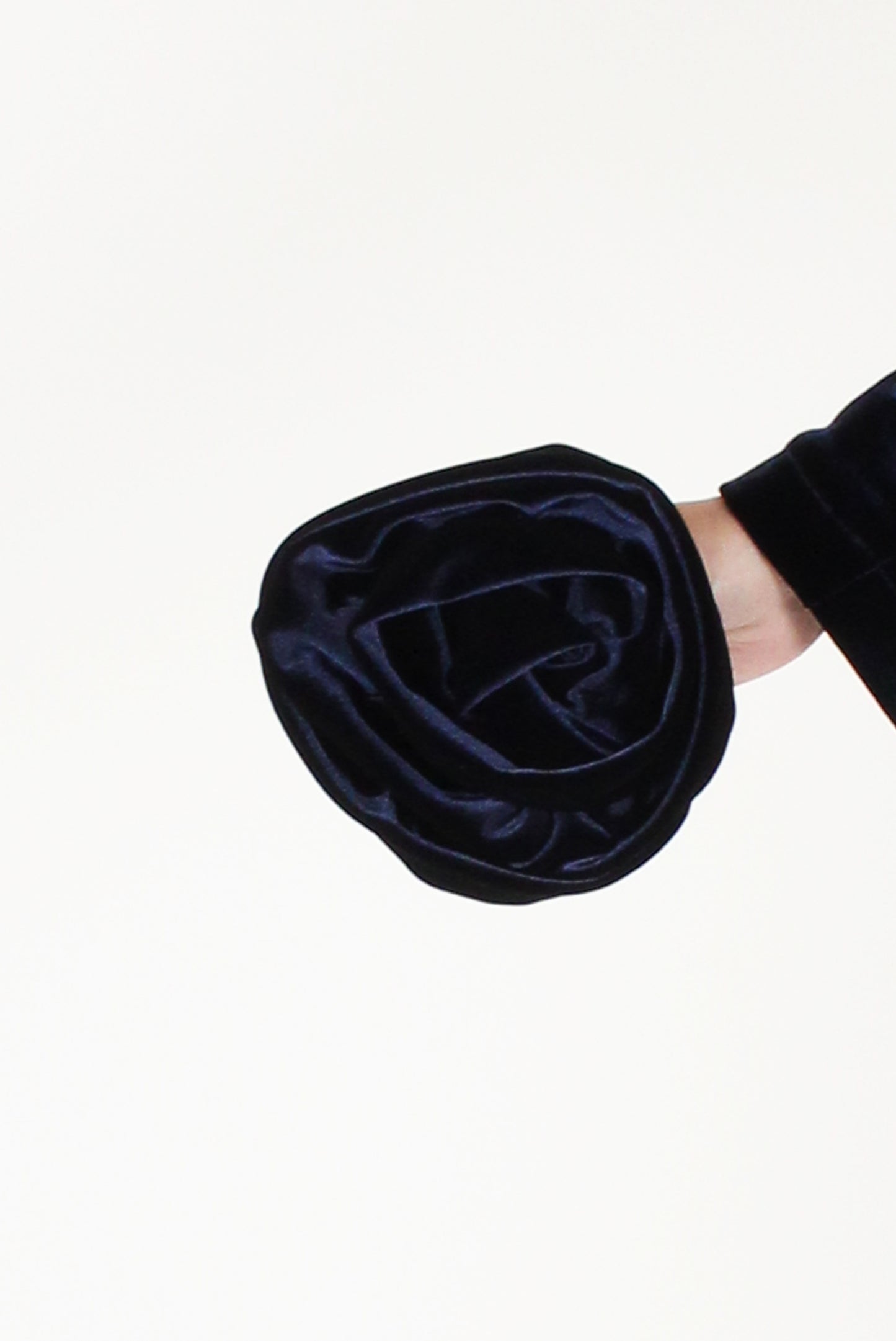 Giacca Monopetto in Velluto Liscio