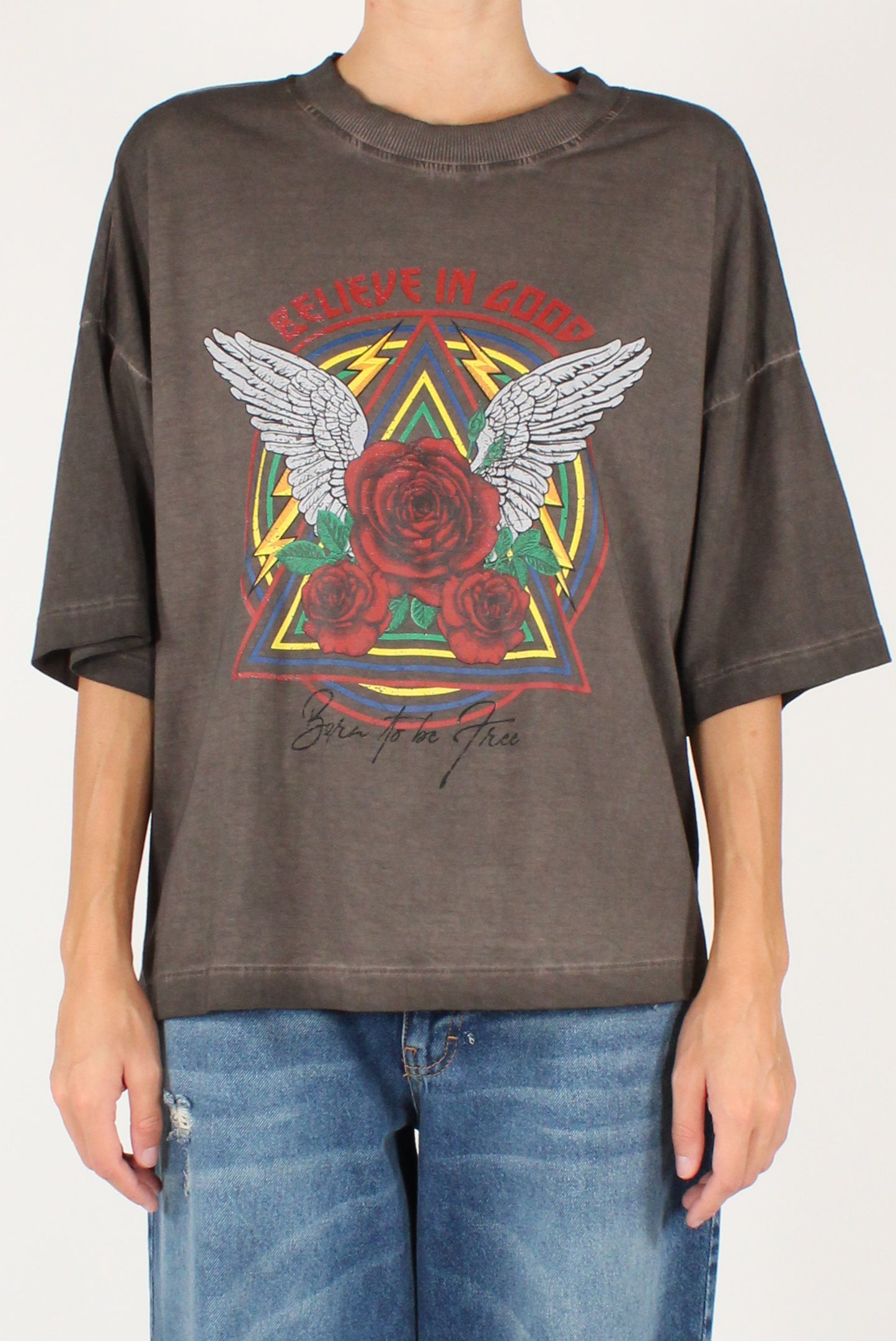 T-shirt Stampa Believe in Good