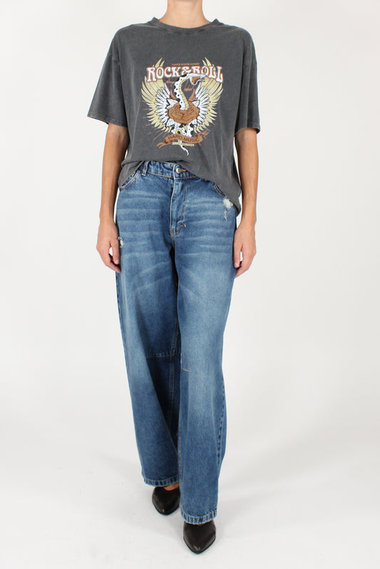 T-shirt Stampa Rock&Roll