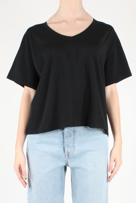 T-shirt Scollo a V a Scatola