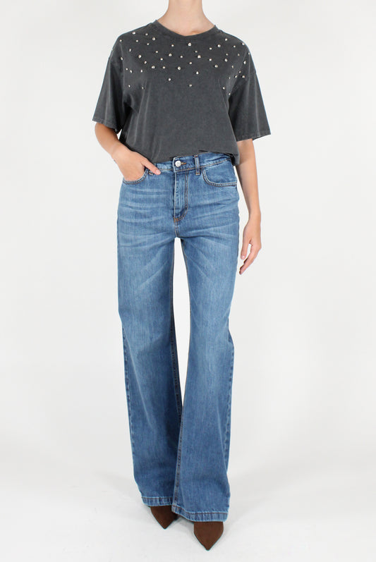 T-shirt con Strass