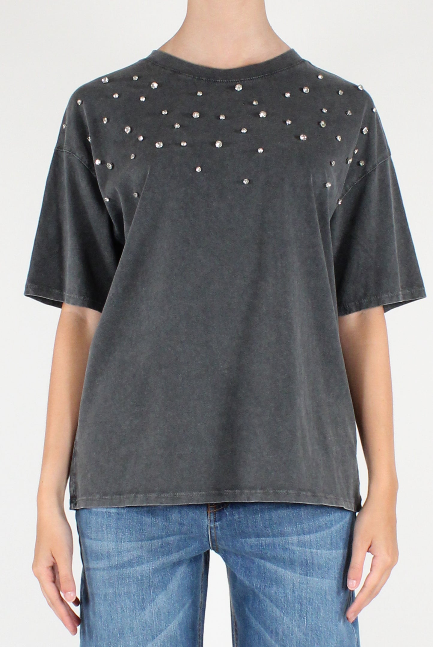 T-shirt con Strass