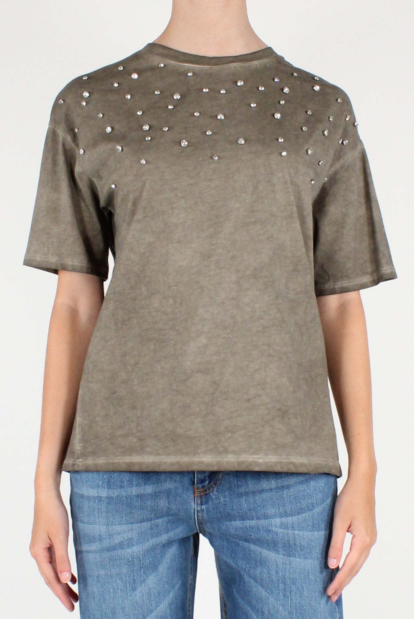 T-shirt con Strass