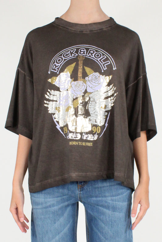 T-shirt Stampa Rock&Roll 1990