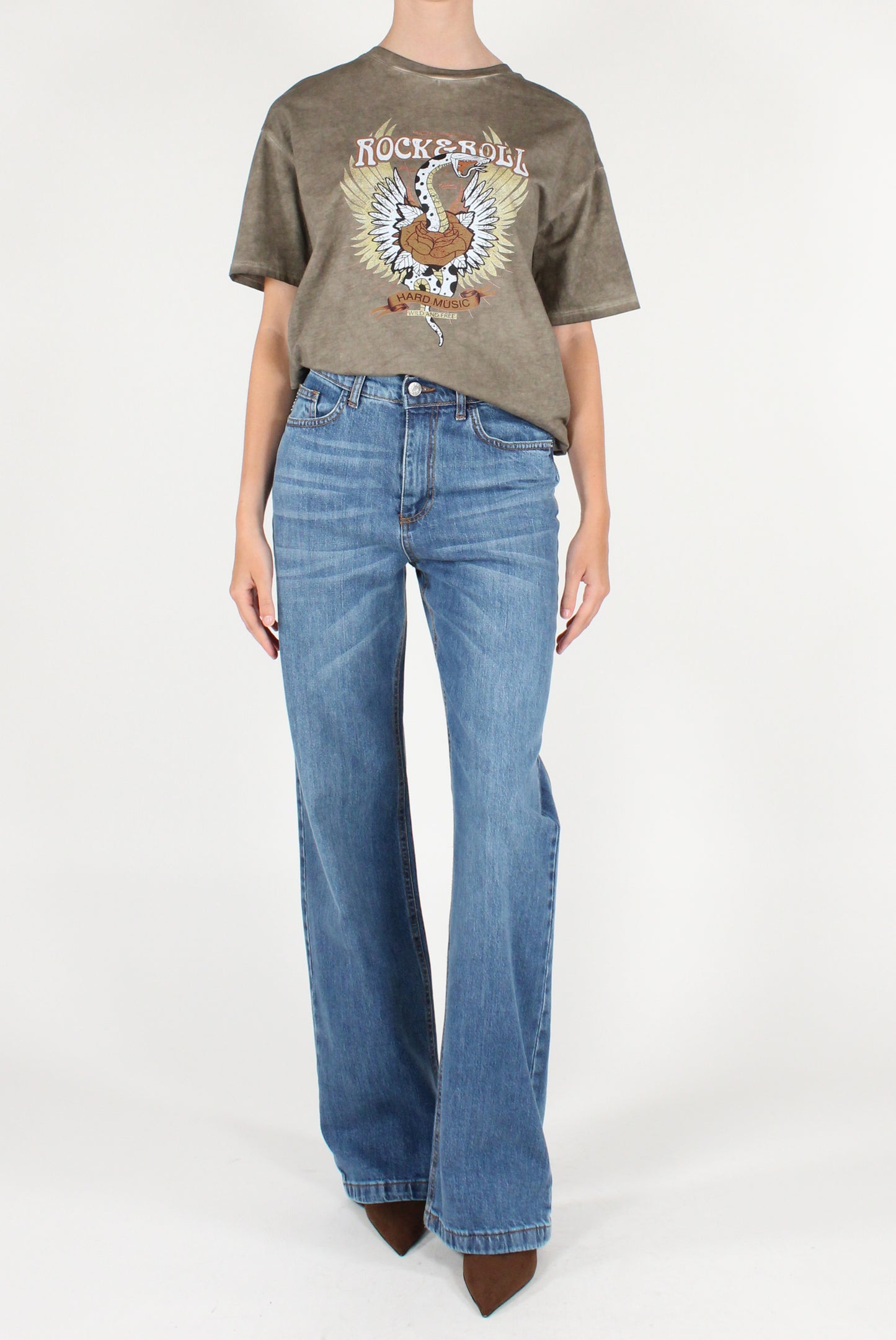 T-shirt Stampa Rock&Roll