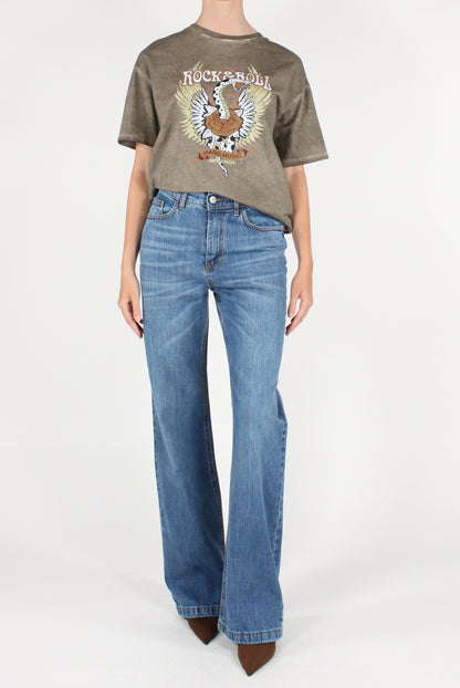 T-shirt Stampa Rock&Roll