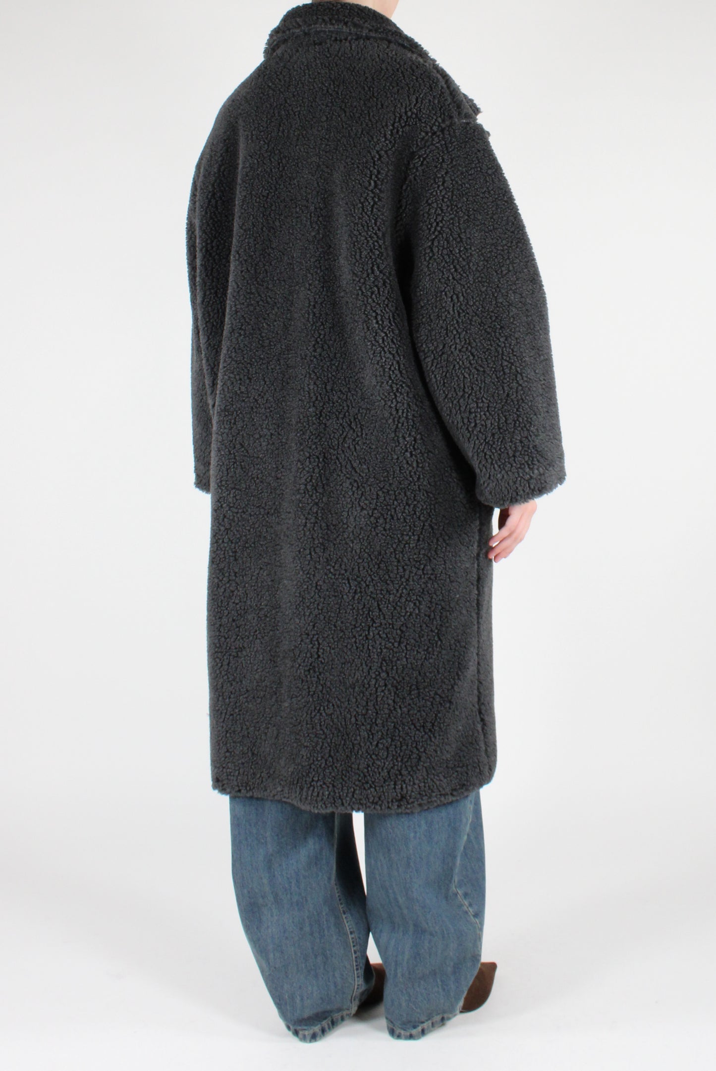Double-breasted Teddy Coat