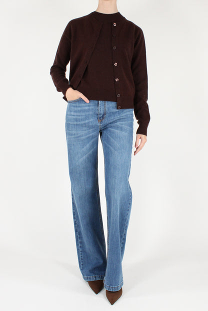 Maglia in Lana Maniche Corte