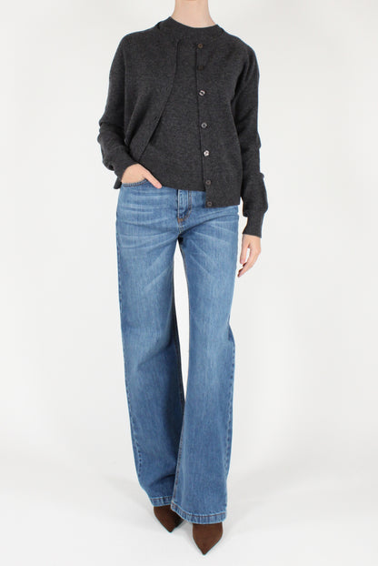 Maglia in Lana Maniche Corte
